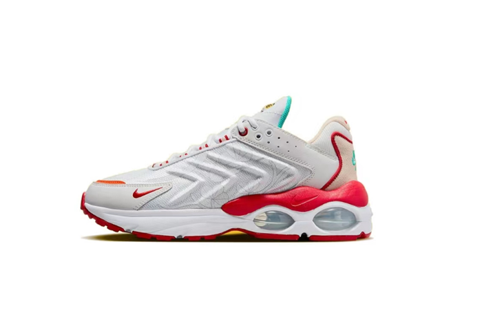 Women's Running weapon Air Max Tailwind White/Red Shoes 0010